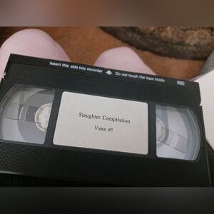 Original VHS Slaughter Band Compilation Video Tape From Fan Club In The 1990s